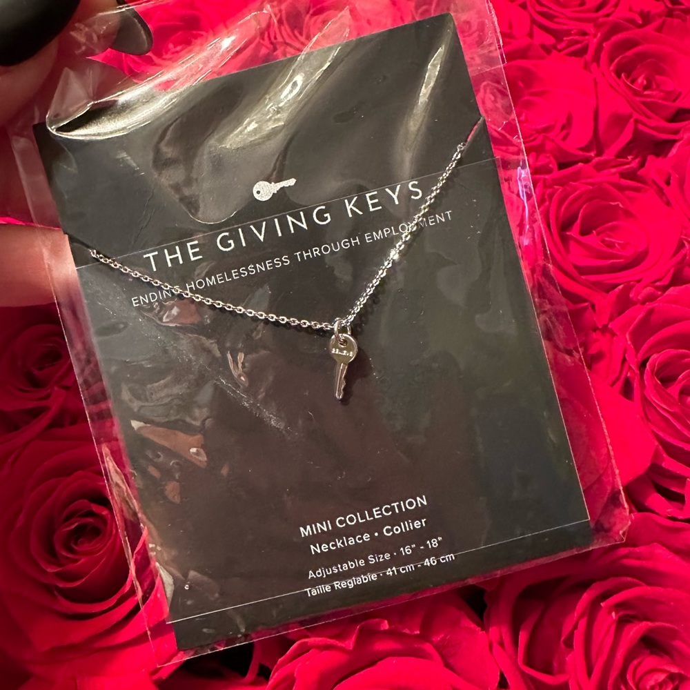 Mini Key Necklace - Picture 4 of 5